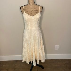 NWT Dress the Population Flora A-Line Dress Small